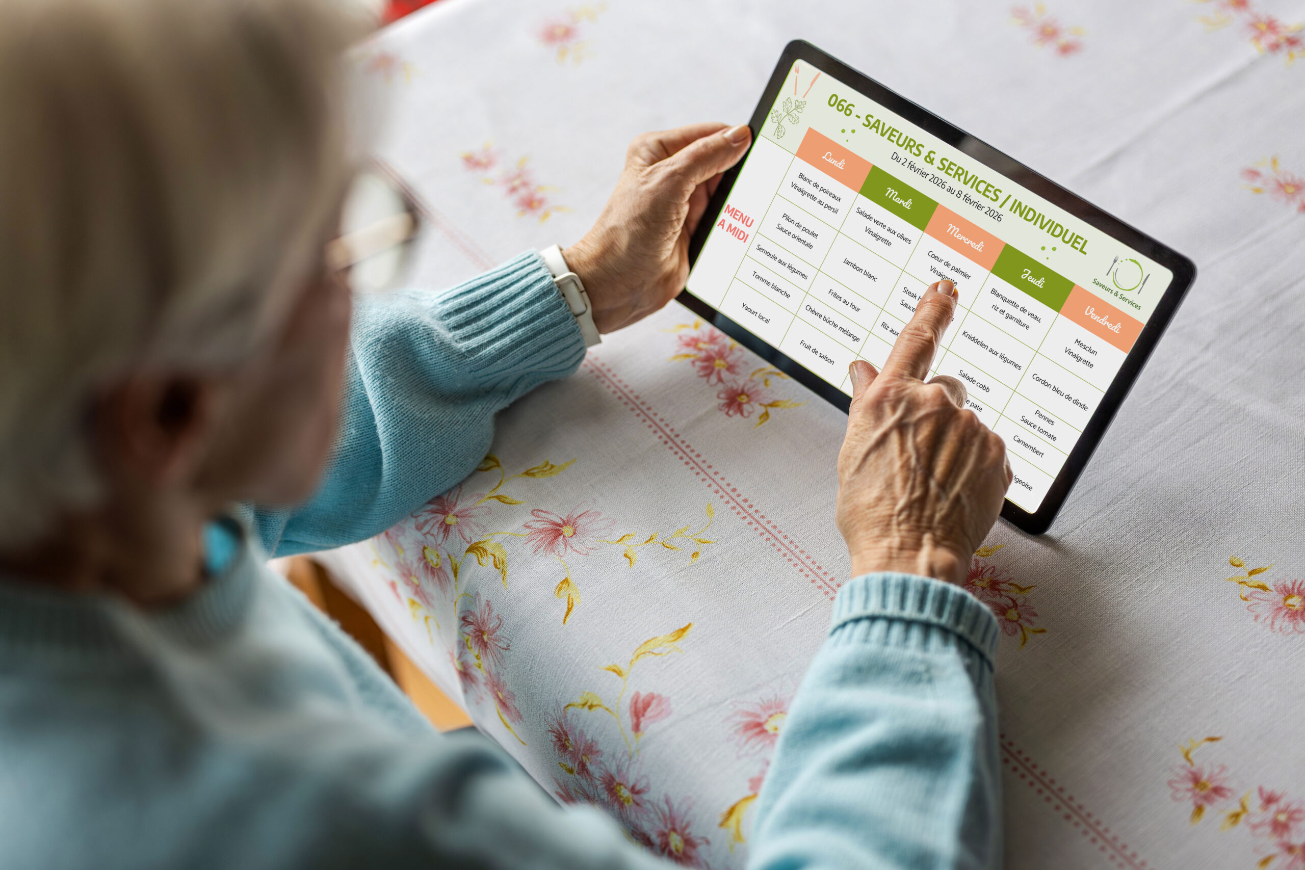 Menus du 02 février au 08 février 2026